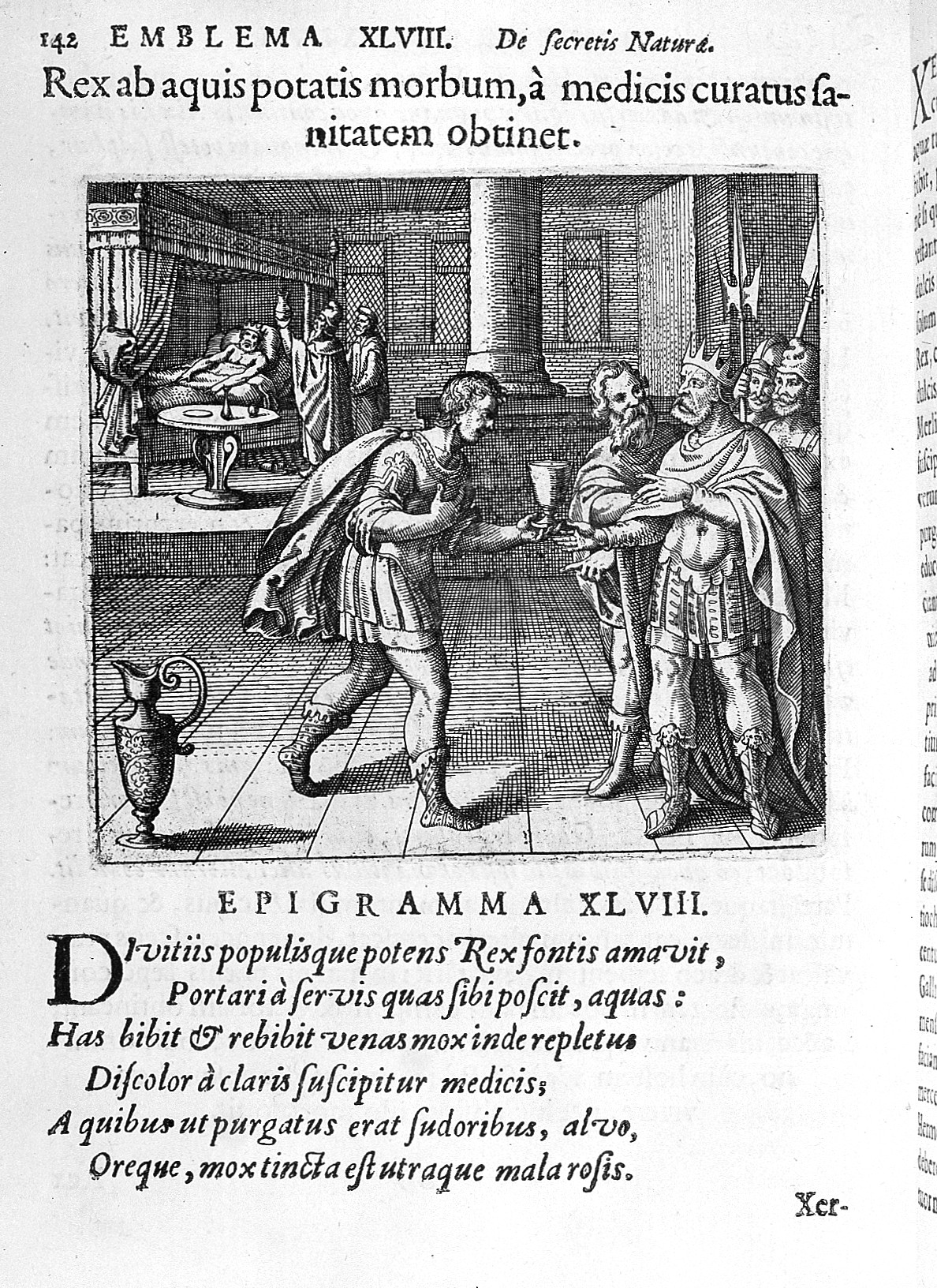 A king about to drink polluted water... Wellcome L0000865.jpg