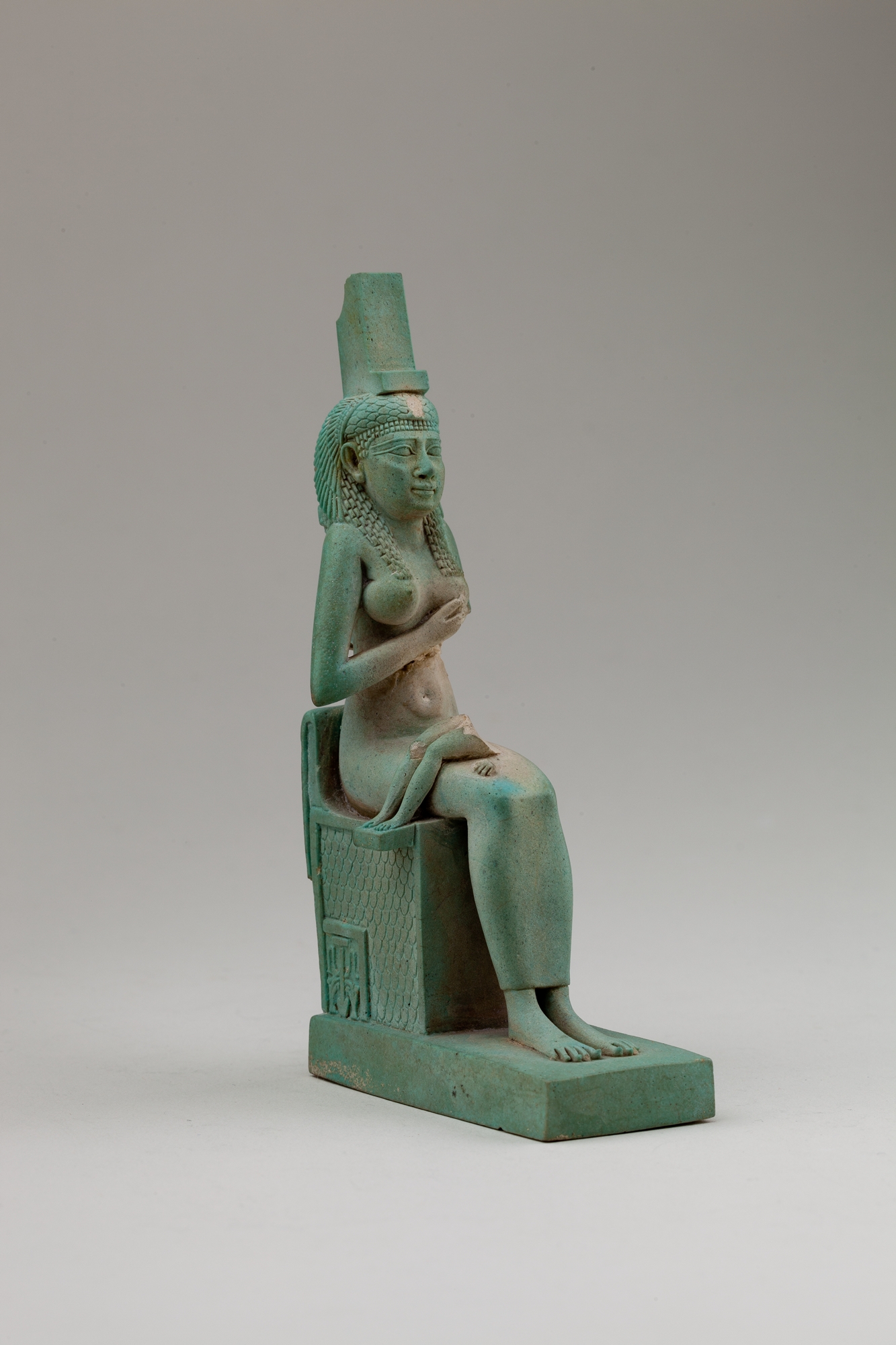 Statuette of Isis and Horus