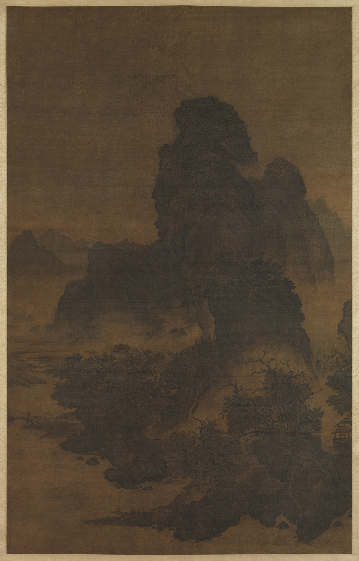Landscape in the style of Fan Kuan