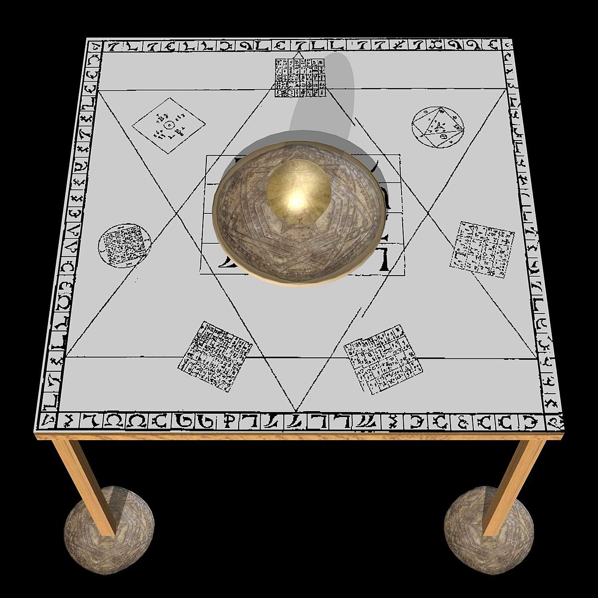 Dee Enochian Tablets