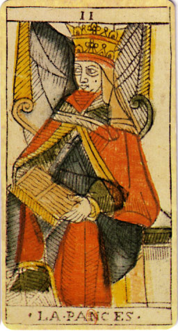 Tarot de Marseille II — La Papesse