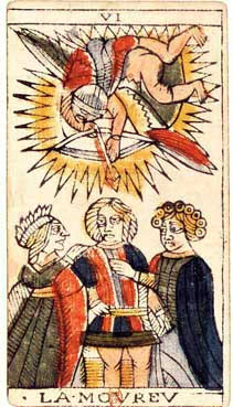 Tarot de Marseille VI — L'Amoureux
