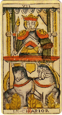 Tarot de Marseille VII — Le Chariot