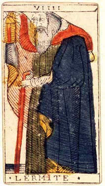 Tarot de Marseille IX — L'Hermite
