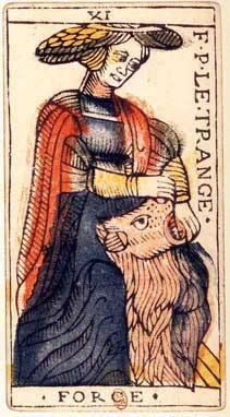 Tarot de Marseille XI — La Force