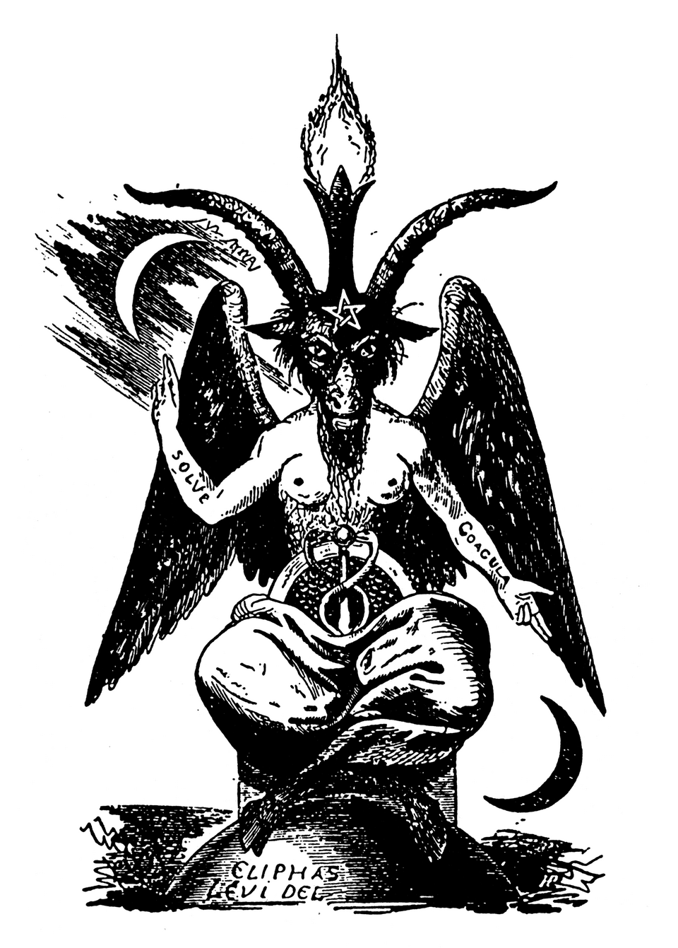Levi Baphomet Illustration