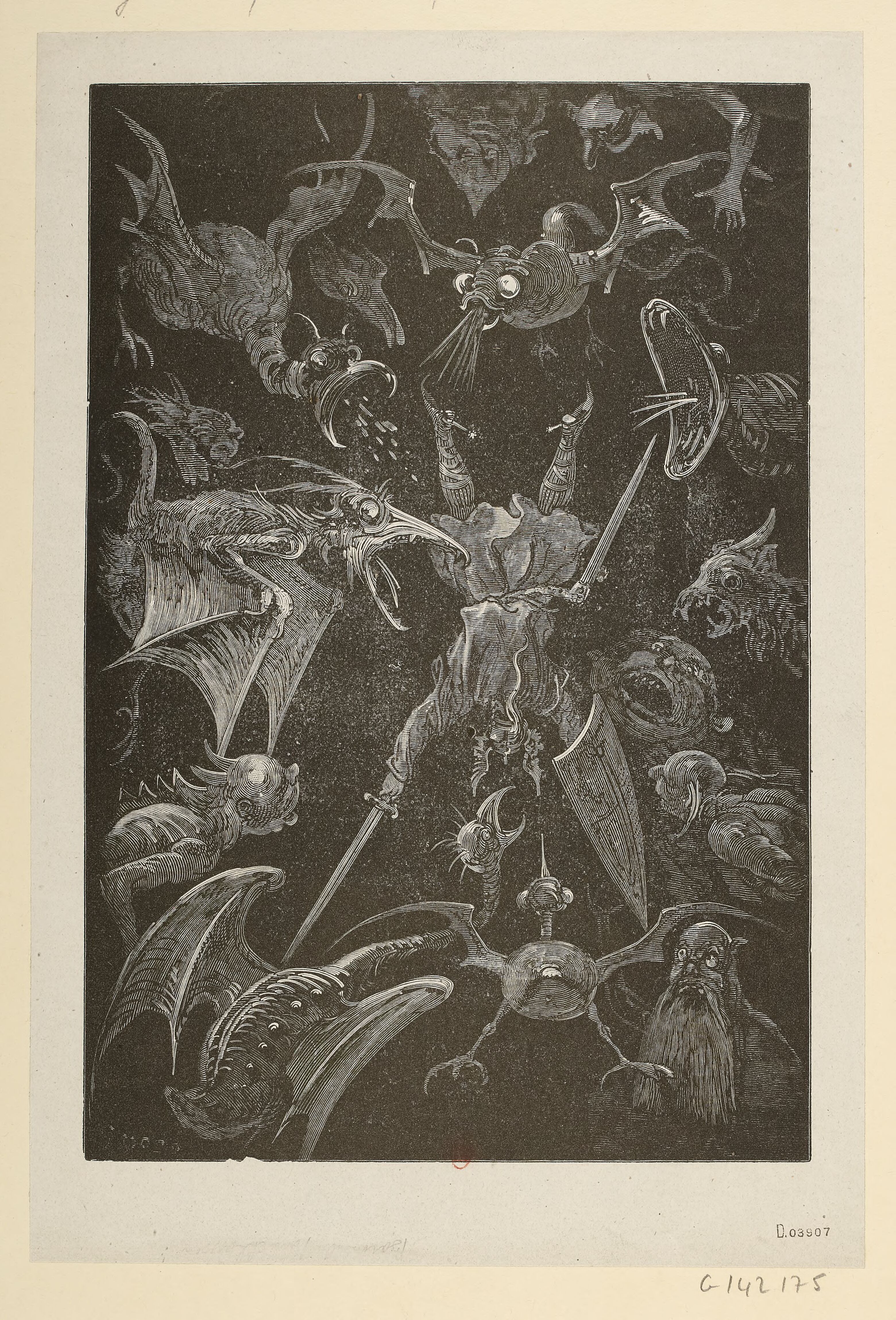 (Si j'en reviens sans rhumatismes, j'aurai vraiment bien du bonheur) (Fumé) - G. Doré - btv1b10319428t.jpg