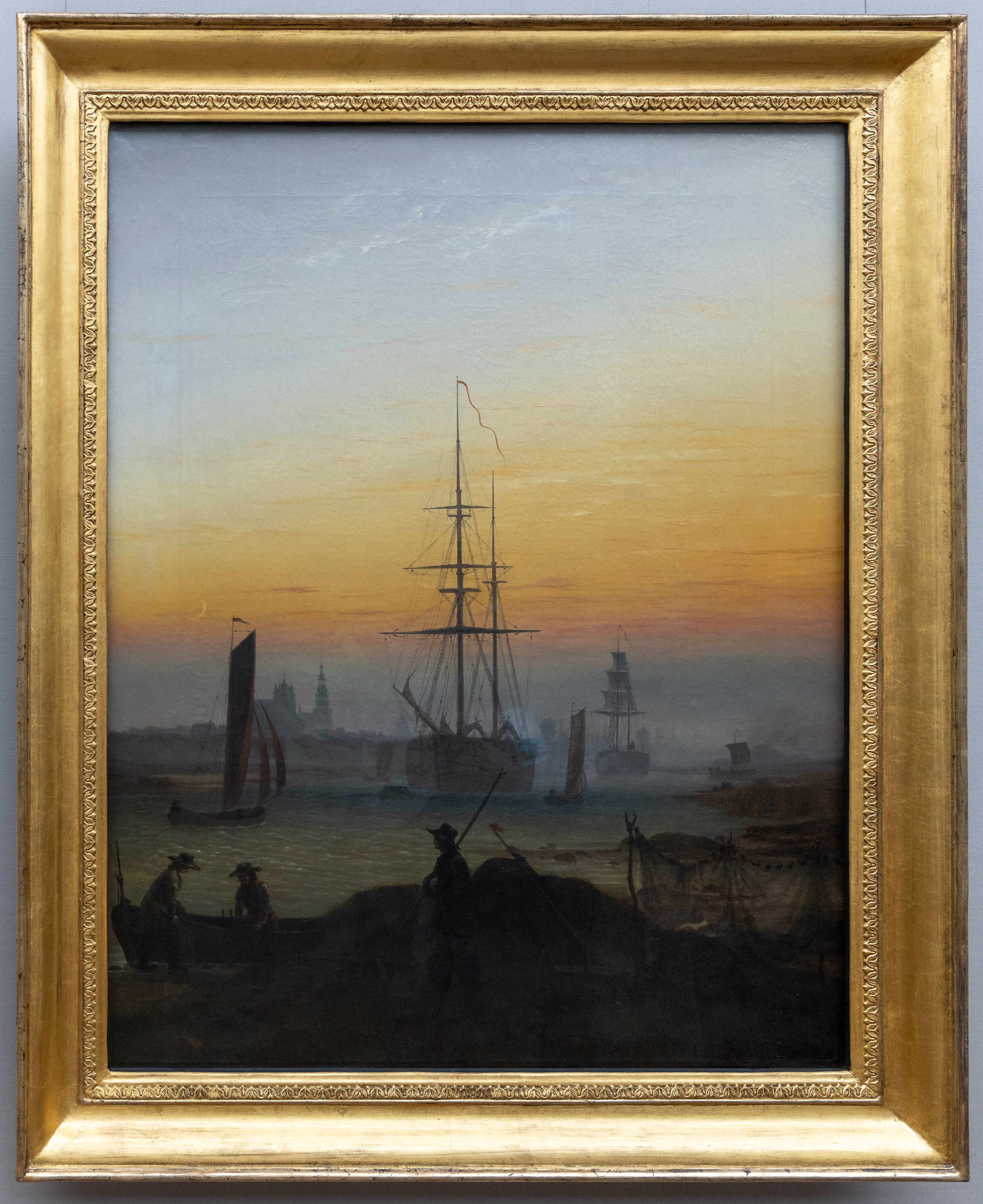 Der Greifswalder Hafen (Caspar David Friedrich)-WUS03292.jpg