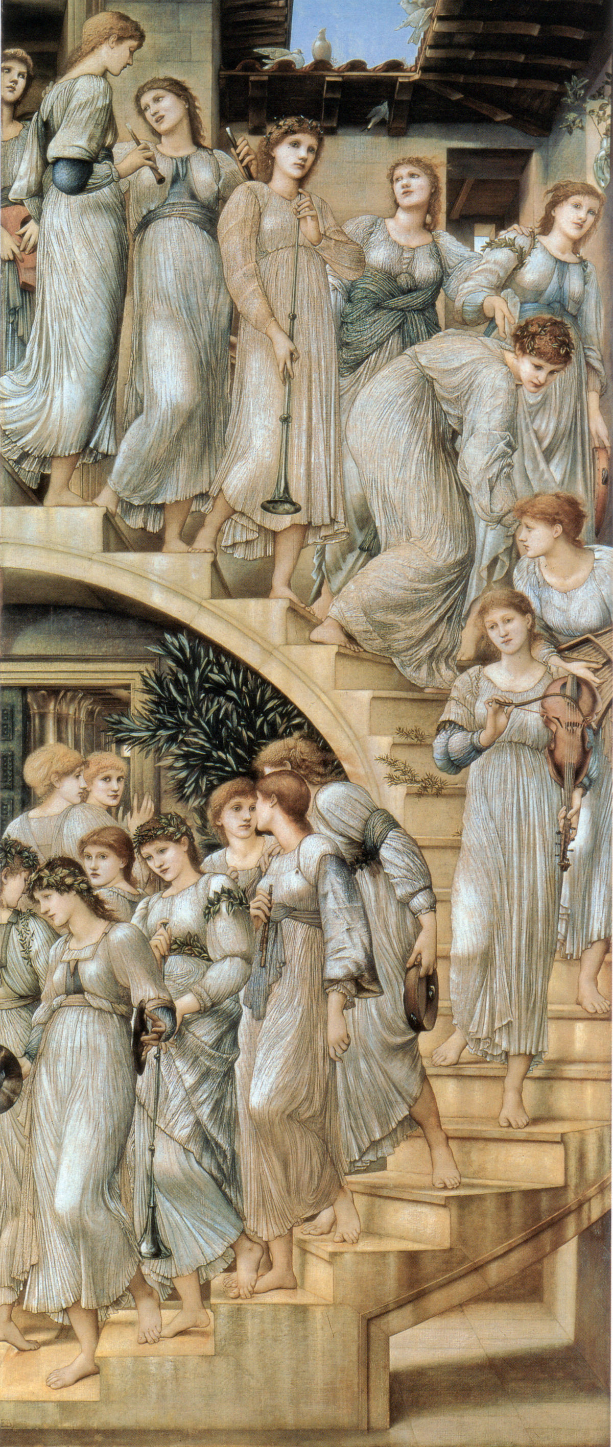Burne Jones Golden Stairs