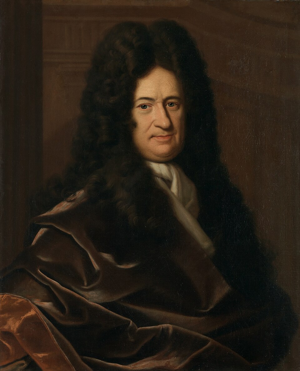 Gottfried Wilhelm Leibniz — Portrait by Christoph Bernhard Francke