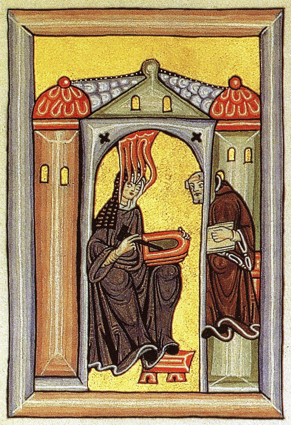 Hildegard of Bingen — Rupertsberg Codex Illumination